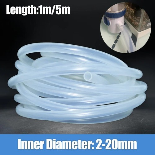 Silicone hose food - hose, clear