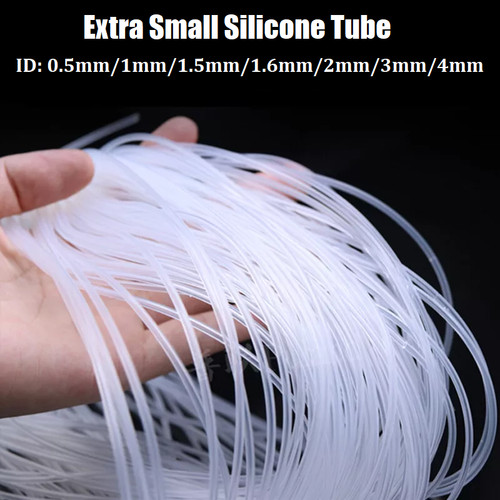 5mm 4mm clear silicone - 0.5mm/1/2/3/4mm,