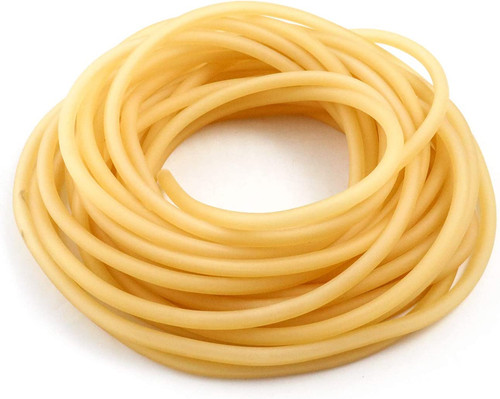 33ft latex rubber tubing - rubber, 1/4"